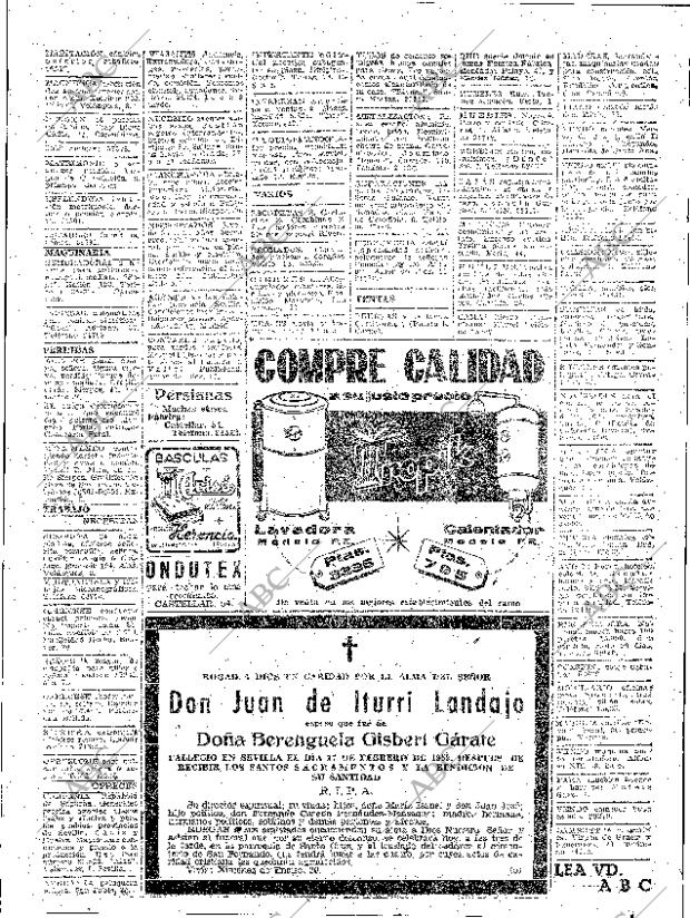 ABC SEVILLA 18-02-1959 página 36