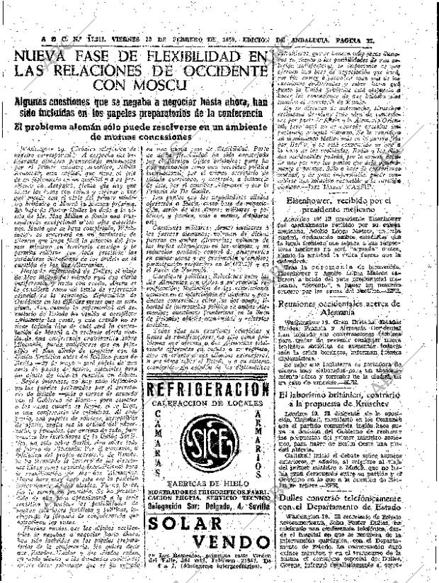 ABC SEVILLA 20-02-1959 página 17