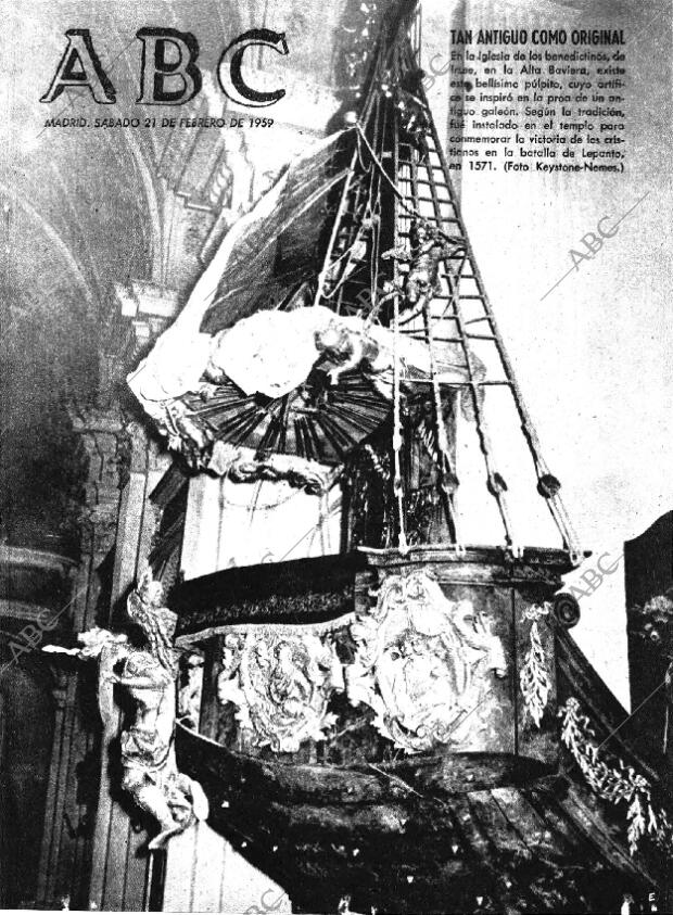 ABC MADRID 21-02-1959 página 1