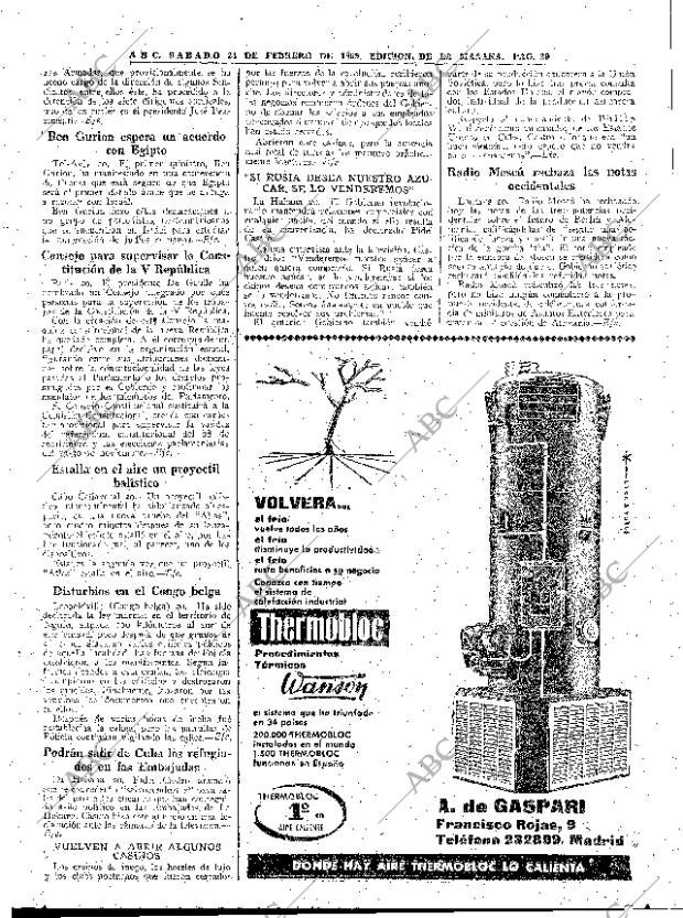 ABC MADRID 21-02-1959 página 29