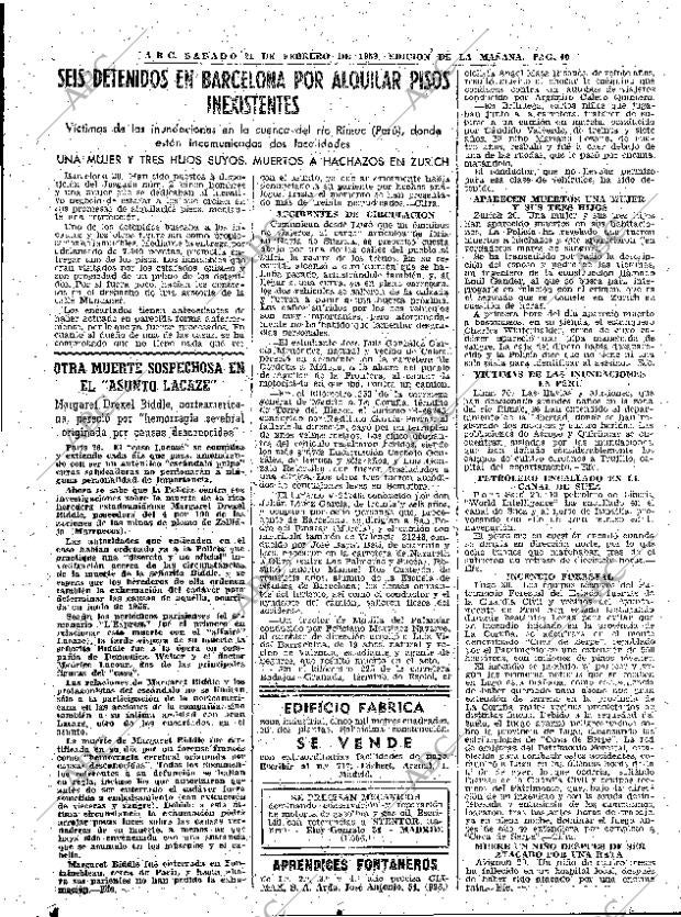 ABC MADRID 21-02-1959 página 40