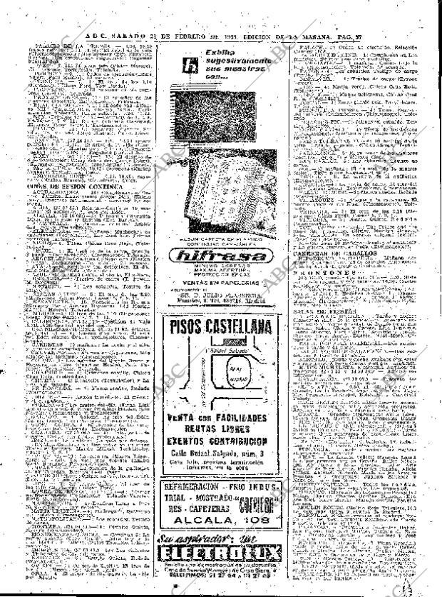 ABC MADRID 21-02-1959 página 57