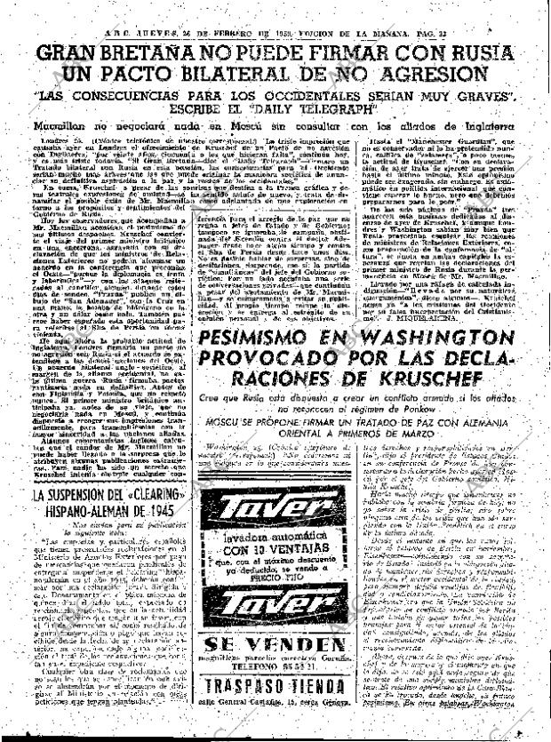 ABC MADRID 26-02-1959 página 33