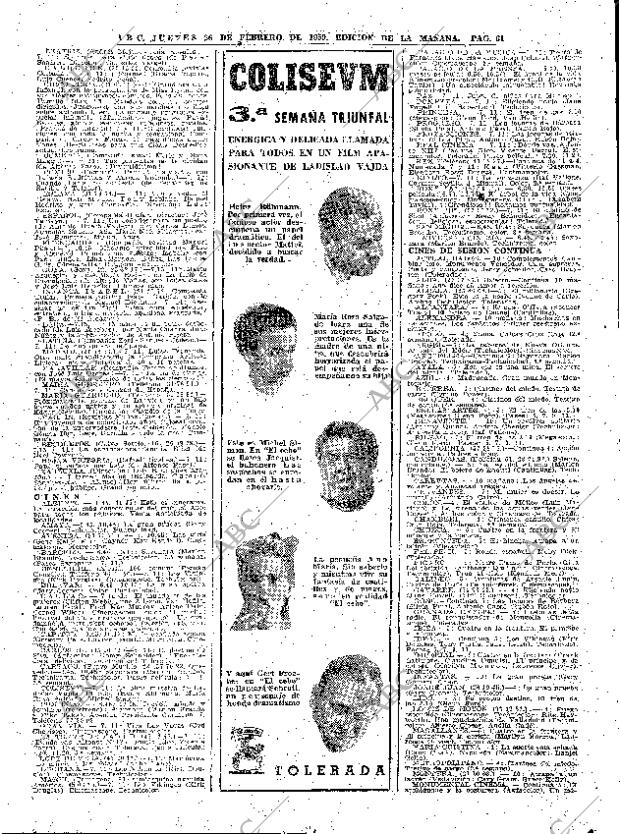 ABC MADRID 26-02-1959 página 61