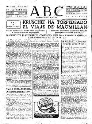 ABC MADRID 27-02-1959 página 31