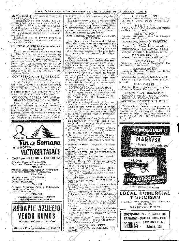 ABC MADRID 27-02-1959 página 44