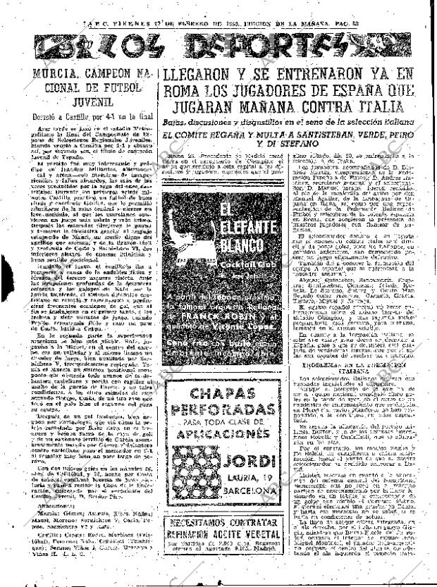 ABC MADRID 27-02-1959 página 53