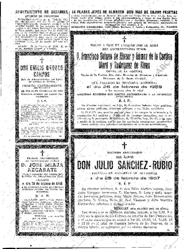 ABC MADRID 27-02-1959 página 68