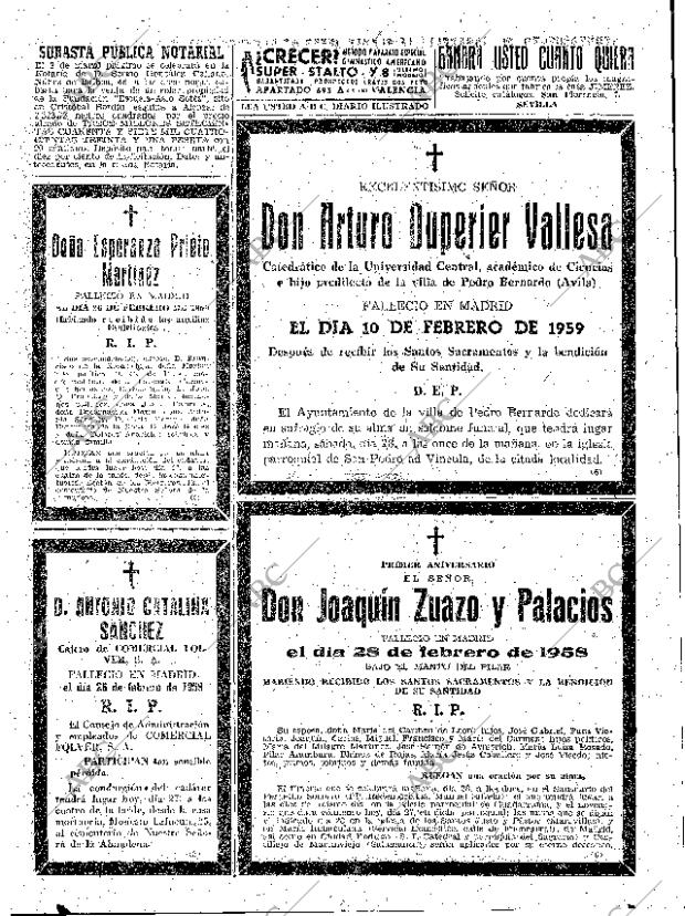 ABC MADRID 27-02-1959 página 69