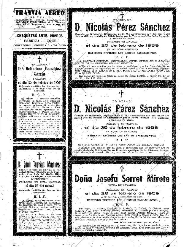 ABC MADRID 27-02-1959 página 70