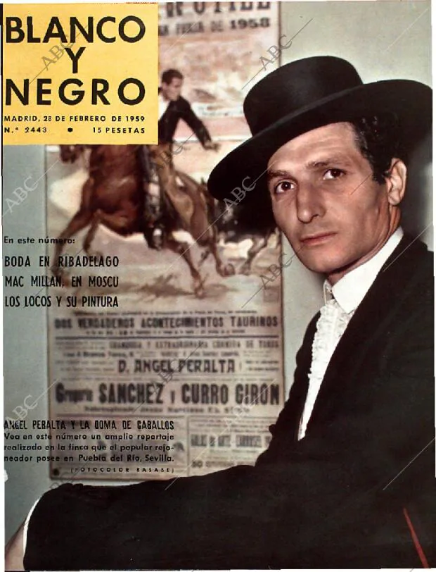 BLANCO Y NEGRO MADRID 28-02-1959 página 1