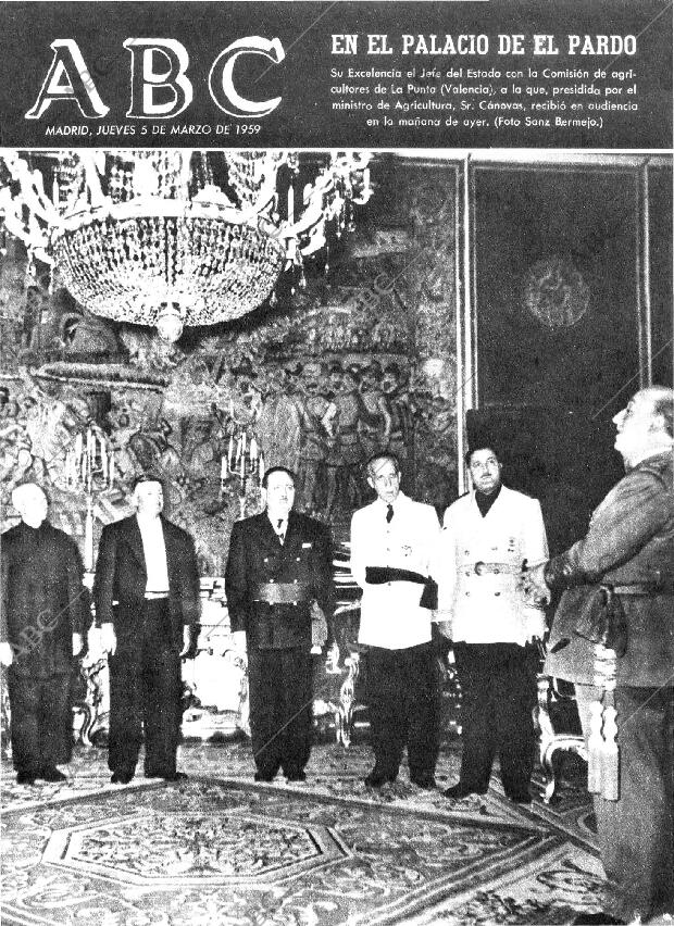ABC MADRID 05-03-1959 página 1