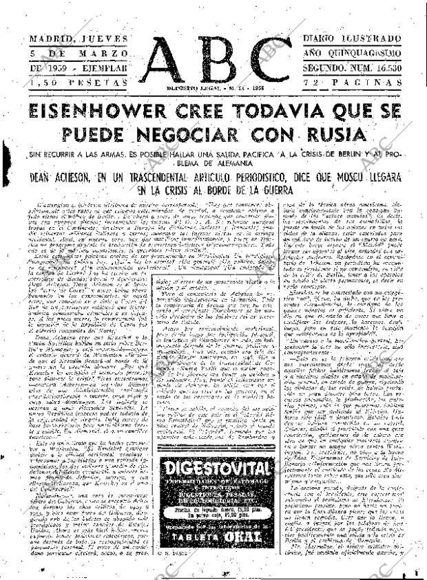 ABC MADRID 05-03-1959 página 31