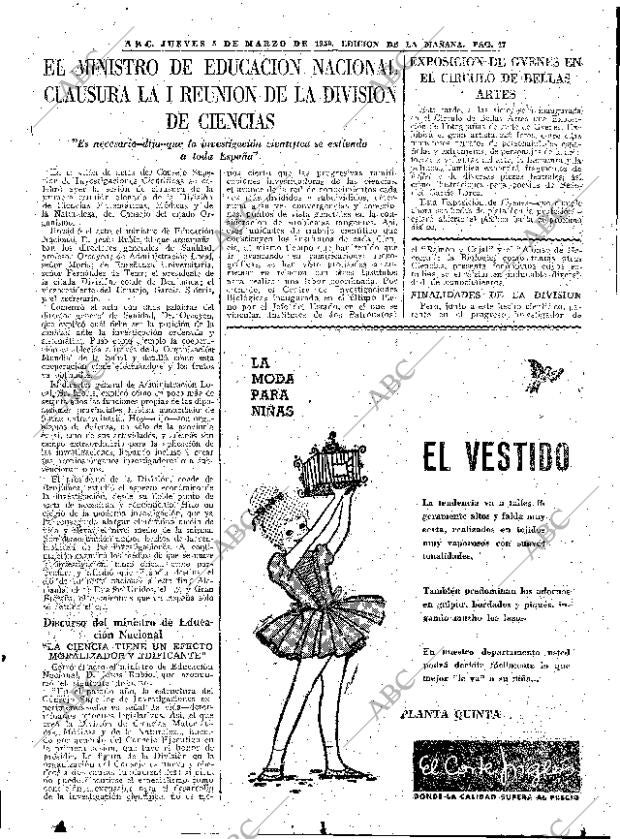 ABC MADRID 05-03-1959 página 47