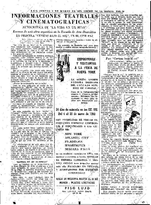 ABC MADRID 05-03-1959 página 59