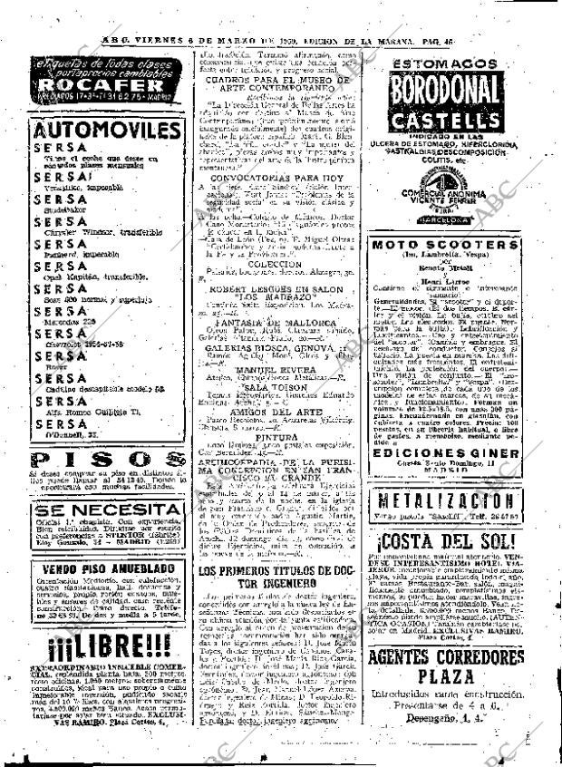 ABC MADRID 06-03-1959 página 46
