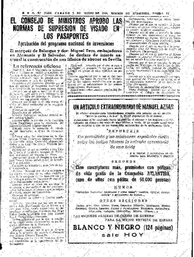 ABC SEVILLA 07-03-1959 página 17