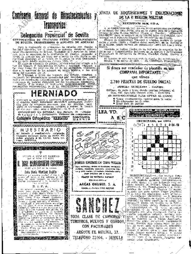 ABC SEVILLA 07-03-1959 página 40