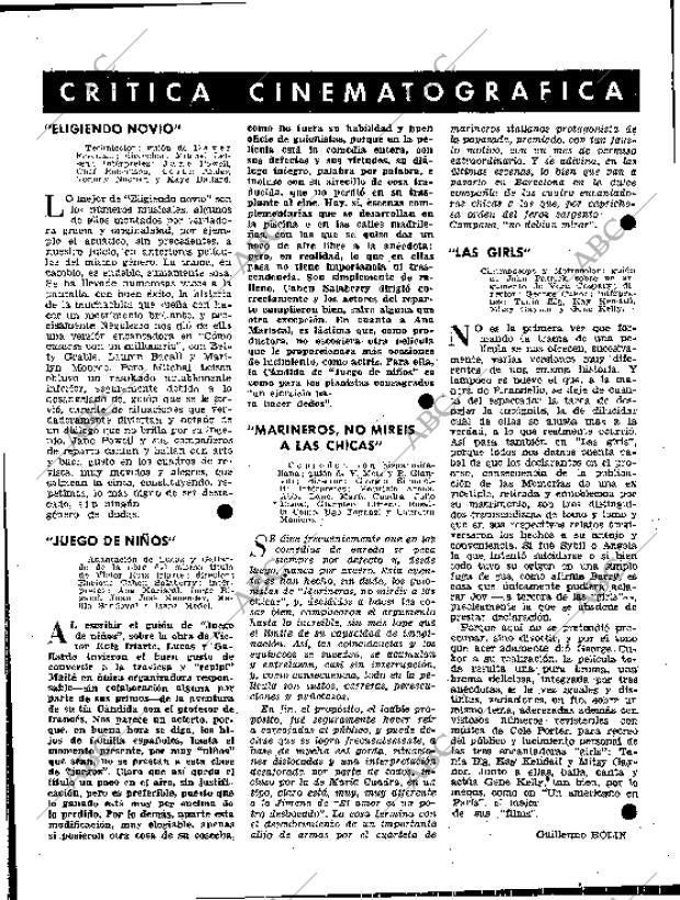 BLANCO Y NEGRO MADRID 07-03-1959 página 56