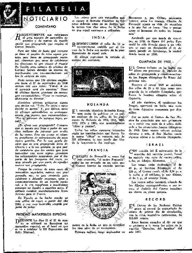 BLANCO Y NEGRO MADRID 07-03-1959 página 90