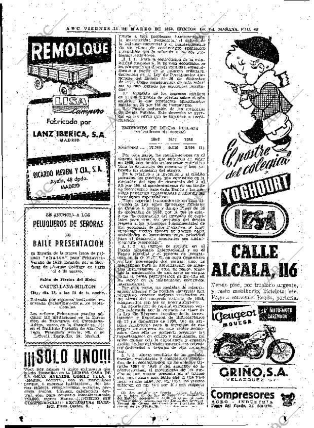 ABC MADRID 13-03-1959 página 48
