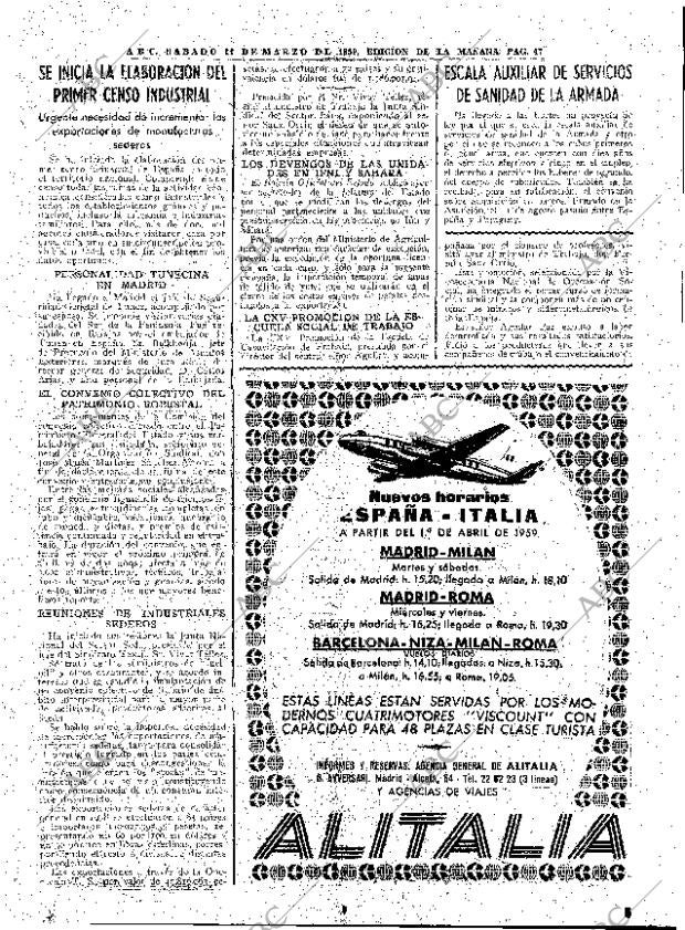 ABC MADRID 14-03-1959 página 47
