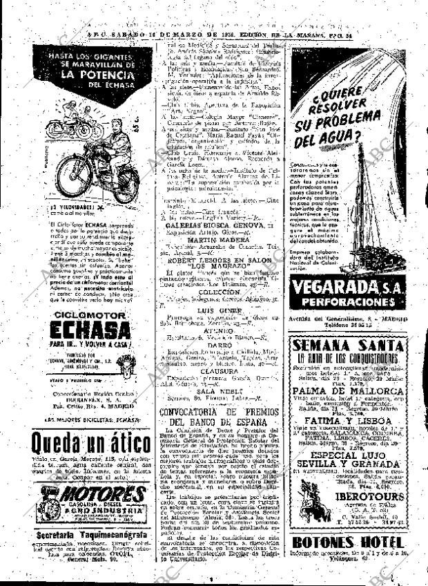 ABC MADRID 14-03-1959 página 54