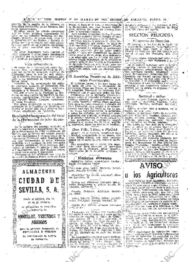 ABC SEVILLA 17-03-1959 página 30