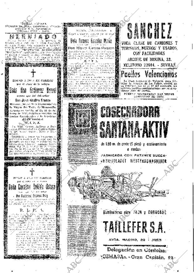 ABC SEVILLA 17-03-1959 página 45