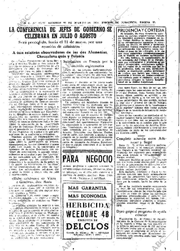 ABC SEVILLA 22-03-1959 página 53