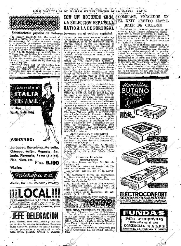ABC MADRID 24-03-1959 página 56