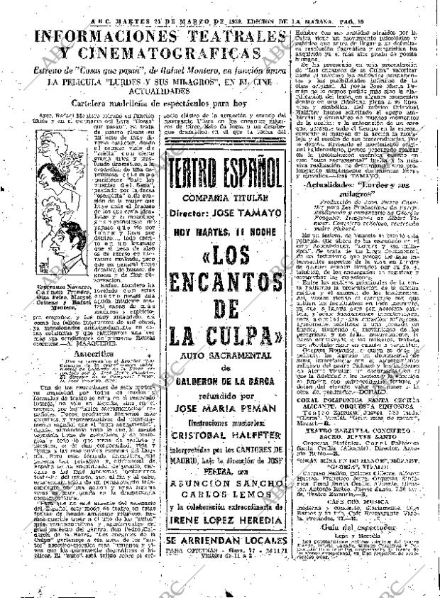 ABC MADRID 24-03-1959 página 59