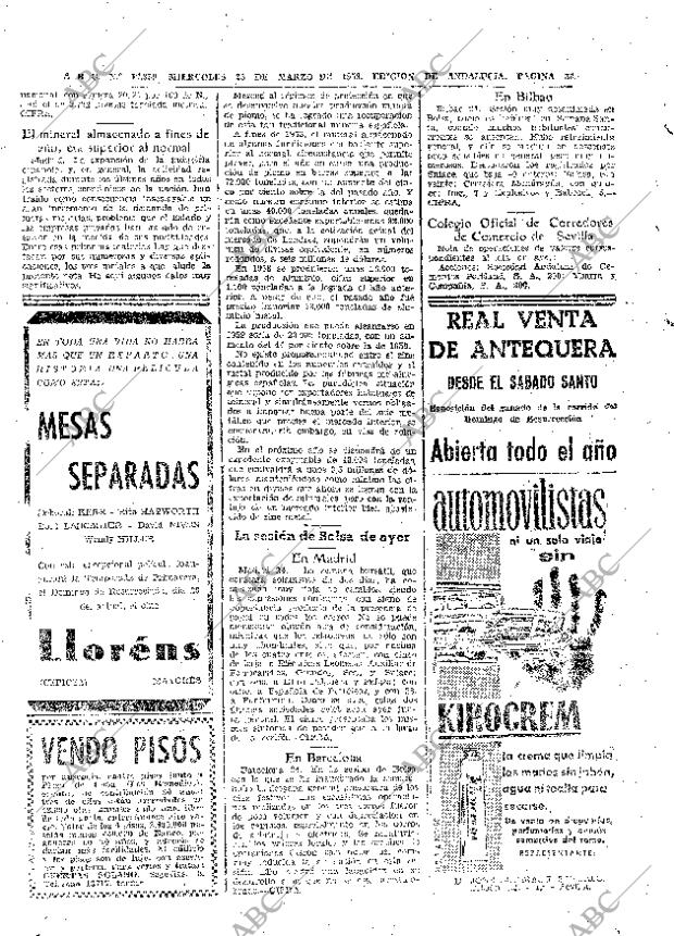 ABC SEVILLA 25-03-1959 página 30