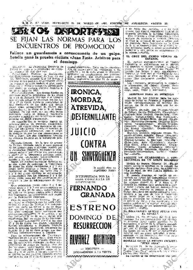 ABC SEVILLA 25-03-1959 página 35