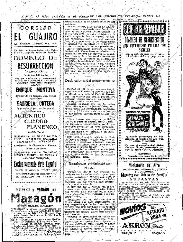 ABC SEVILLA 26-03-1959 página 20