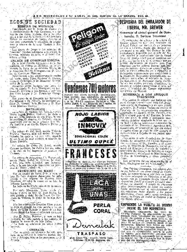 ABC MADRID 01-04-1959 página 40