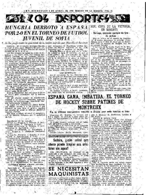 ABC MADRID 01-04-1959 página 53