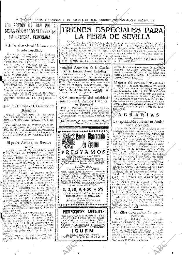 ABC SEVILLA 01-04-1959 página 25