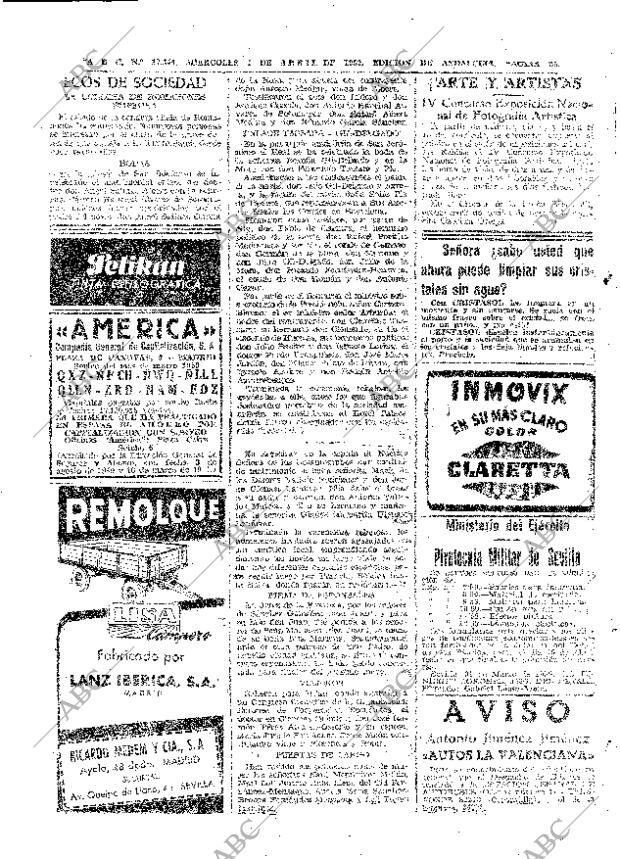 ABC SEVILLA 01-04-1959 página 26