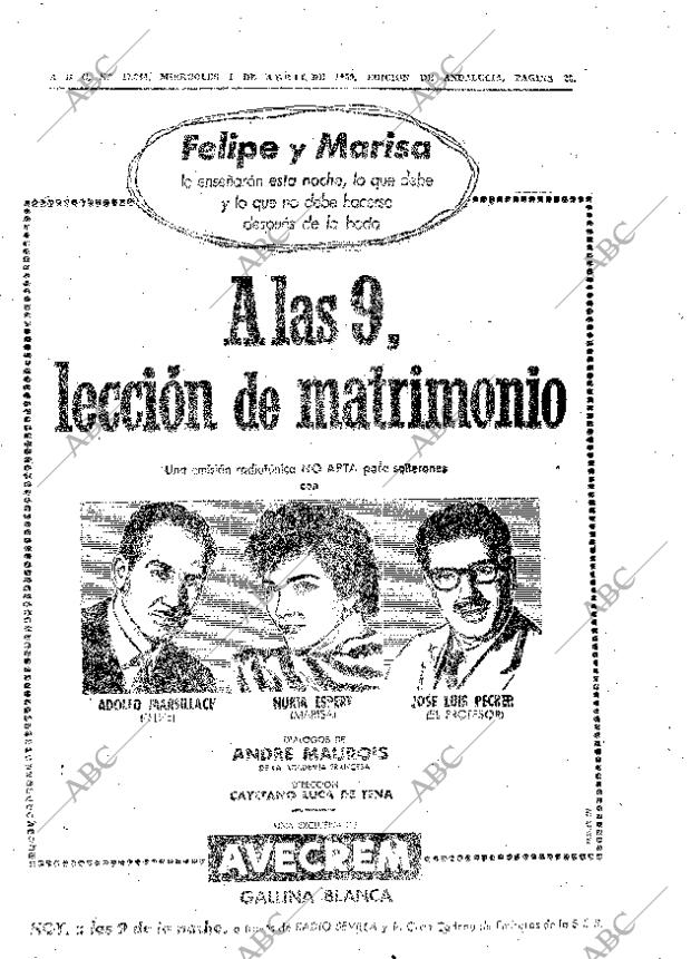 ABC SEVILLA 01-04-1959 página 28