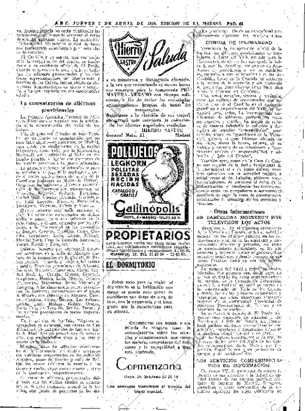 ABC MADRID 02-04-1959 página 41