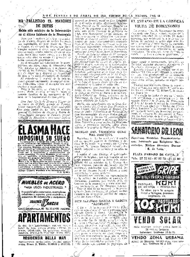 ABC MADRID 02-04-1959 página 48