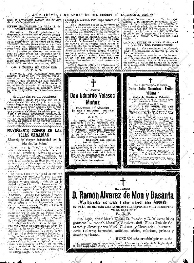 ABC MADRID 02-04-1959 página 61