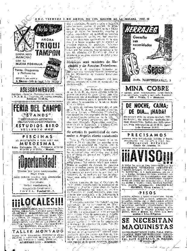 ABC MADRID 03-04-1959 página 40