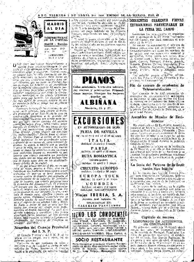 ABC MADRID 03-04-1959 página 49