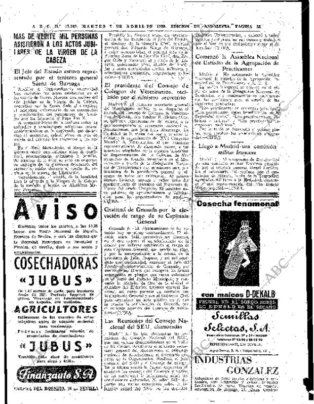 ABC SEVILLA 07-04-1959 página 22