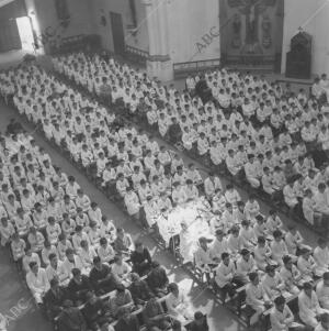 Vista de la capilla del Colegio, Da idea de la importancia y trascendencia de...