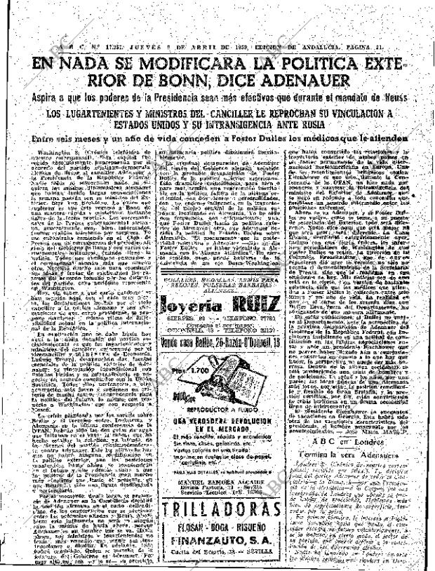 ABC SEVILLA 09-04-1959 página 21