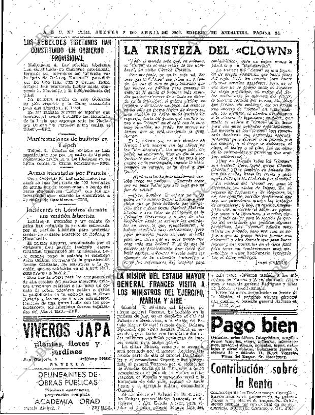 ABC SEVILLA 09-04-1959 página 25