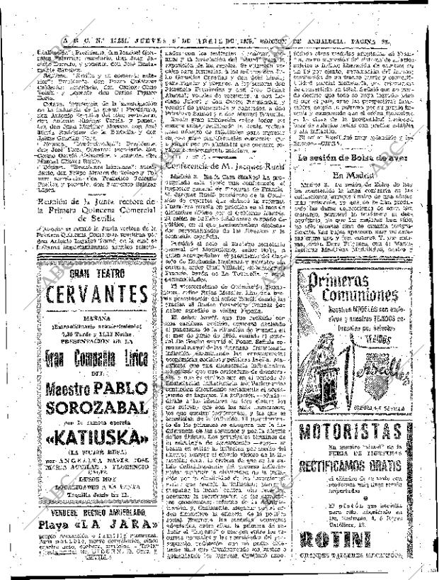 ABC SEVILLA 09-04-1959 página 28